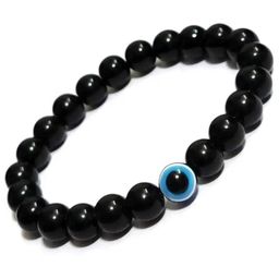 RICHALE Unisex Artificial Beads Elasticated Slip-On Bracelet-image-77