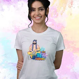 Tedhi Medhi Family Women Printed T-shirt-image-24