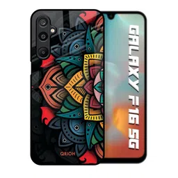 QRIOH Floral Printed Samsung Galaxy F16 5G Silicone Back Case-picture-6