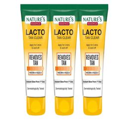 Nature's Essence Set Of 3 Lacto Tan Clear With Vitamin E - 50 g Each-image-30