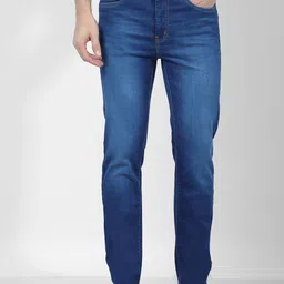 Numero Uno Men Slim Fit Mid-Rise Light Fade Stretchable Jeans-image-57