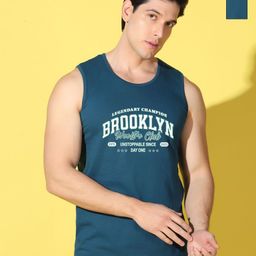 WOOSTRO Men Pack Of 2 Typography Printed Slim Fit T-shirt-image-74