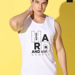 WOOSTRO Pack Of 2 Printed Ultra-Soft Gym Vests VWS26(HARD WHITE)(BKLN BLACK)-image-91