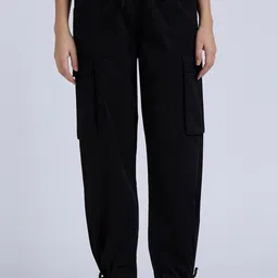 Pepe Jeans Women Regular Fit Cargos Trousers-picture-29