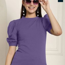 Tromko Women Solid Pattern Top-picture-0