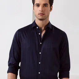 Aldeno Men Classic Striped Semiformal Shirt-picture-13