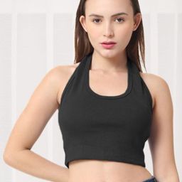 Sizi Halter Neck Tank Crop Top-image-70
