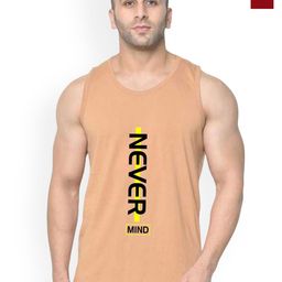 SLOWLORIS Pack Of 2 Printed Scoop Neck Bio-Wash Innerwear Gym Vests-picture-29