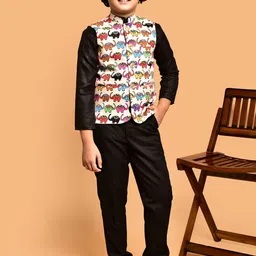 PRINTINDIA Printed Nehru Jacket-51