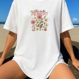 SZN Women Floral Printed T-shirt-picture-35