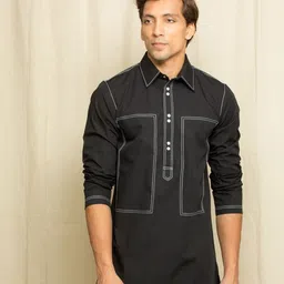 ECHKE Men Custom Opaque Casual Shirt-image-41