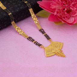 Ramdev Art Fashion Jwellery Brass Gold Plated Mangalsutra-image-73