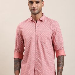 Turtle Relaxed Slim Fit Floral Printed Pure Cotton Shirt-picture-13