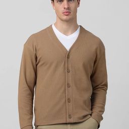 Mufti Men Full Sleeves Front-Open Sweaters-picture-25