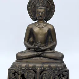 Exotic India Brown Buddha Idol Showpiece-image-95