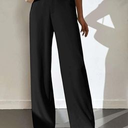 BROADSTAR Women Smart High-Rise Easy Wash Trousers-image-51