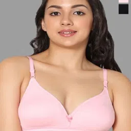 Eden Women Pack Of 2 Medium Coverage Bra-33