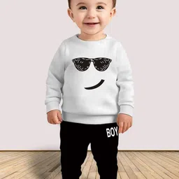 MGRS Kids-Unisex White Clothing Set-image-48