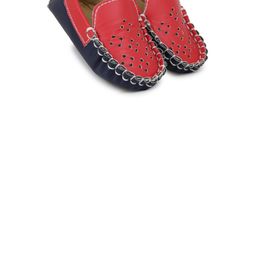 NESKA MODA 6 To 12 Months Baby Boys Synthetic Leather Loafer Booties-picture-2