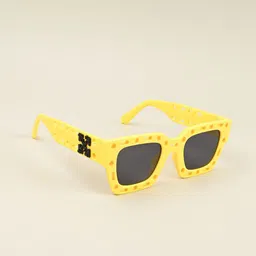 IDOR Unisex Square Sunglasses with UV Protected Lens-57