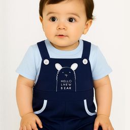 Infant Comfortable dungarees for babies-6