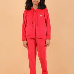 CALYX CLOTHING Girls Hooded Sweatshirt With Trousers-picture-38
