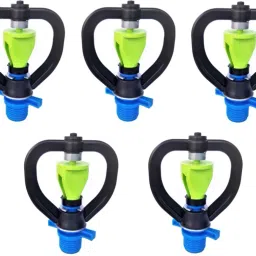 Mini Butterfly Water Sprinkler for Garden Agriculture Irrigation Lawn Pipes Poultry Farm Use, Male Thread 1/2( 0 to 70 ltr 360degree flow) 1 L Hose-end Sprayer-23