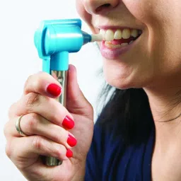 vvg traders NEW Tooth Polisher Whitener Stain Remover with LED Light Teether and Feeder image 3