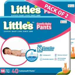 Comfy Baby Pants Diapers with Wetness Indicator and 12 hours Absorption | - New Born-13