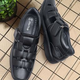 HEELS COUNTY Men Ethnic Leather Fisherman Sandals-image-58
