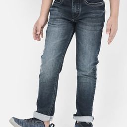 Crimsoune Club Boys Slim Fit Mid-Rise Stretchable Jeans-picture-49