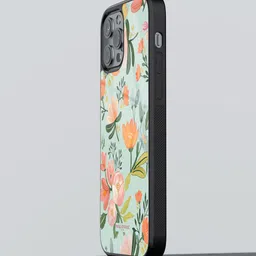macmerise Floral Printed iPhone 13 Pro Back Case Mobile Accessories-image-36