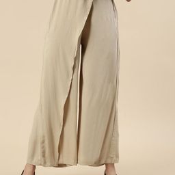 De Moza Women Relaxed Trousers-image-23