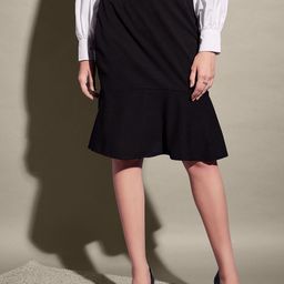 QIOA Pencil Midi Skirt-image-70
