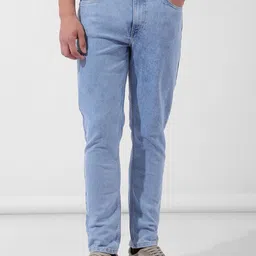 The Indian Garage Co Men Slim Fit Mid-Rise Stretchable Jeans-picture-34
