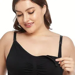 BRACHY Full Coverage Removable Padding Non-Wired Regular Maternity Bra-41