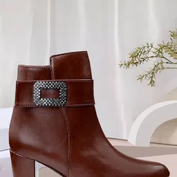 Bxxy PU High-Top Block Pumps-picture-41