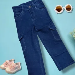 Iconic me Girls Blue Jeans-image-43