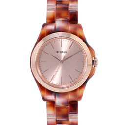 Titan Women Bracelet Style Straps Analogue Watch 95205KP01-picture-28