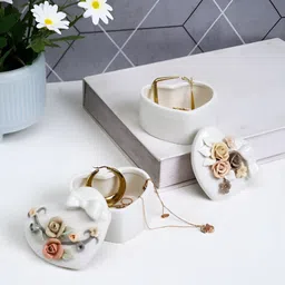 Myntra Elegant Homes White Set of 2 Regular Multi-Utility Organisers-15