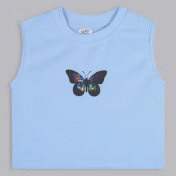 White Girls Self Design Solid Regular Top-picture-10