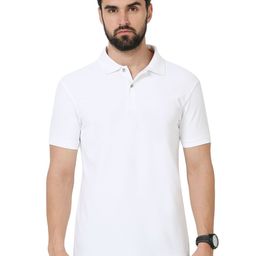 ECOLINE Clothing Men Antimicrobial Solid Polo Collar T-shirt-image-86