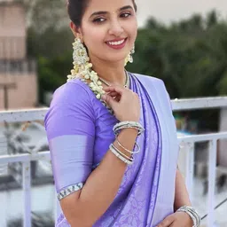 Shriyangan Woven Design Zari Pure Silk Kanjeevaram Saree-46