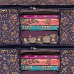 BB BACKBENCHERS Blue Set of 2 Regular Drawer Organiser-12