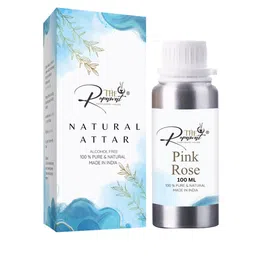 THE RUPAWAT Perfumery House Pink Rose Natural & Alcohol Free Attar - 100 ml-image-58
