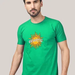 Greylongg Men Typography Applique T-shirt-picture-32