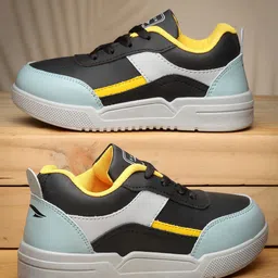 ASIAN Kids Lace-Ups Round Toe Sneakers-image-85
