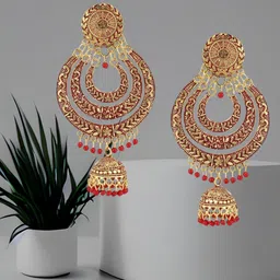 Anouk Contemporary Jhumkas Earrings-18