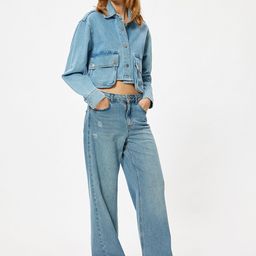 Koton Women High-Rise Trousers-image-15