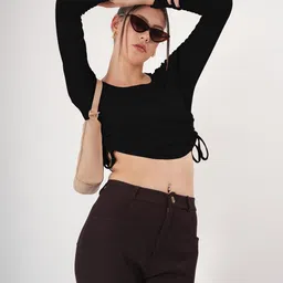 clobug Women Crop Fitted Top-image-77